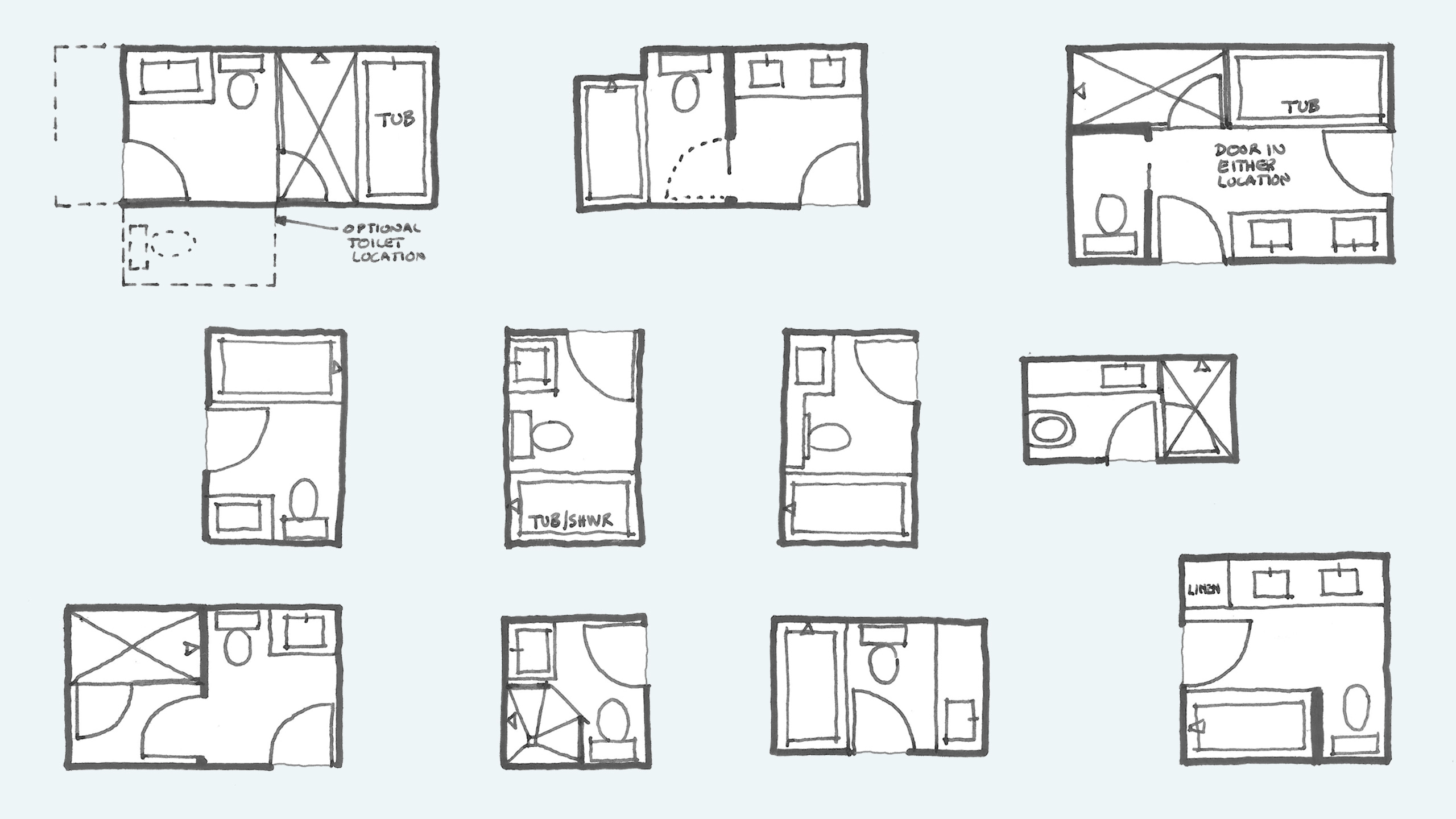 Featured image of post Rectangular Bathroom Floor Plans : The spruce / theresa chiechi.