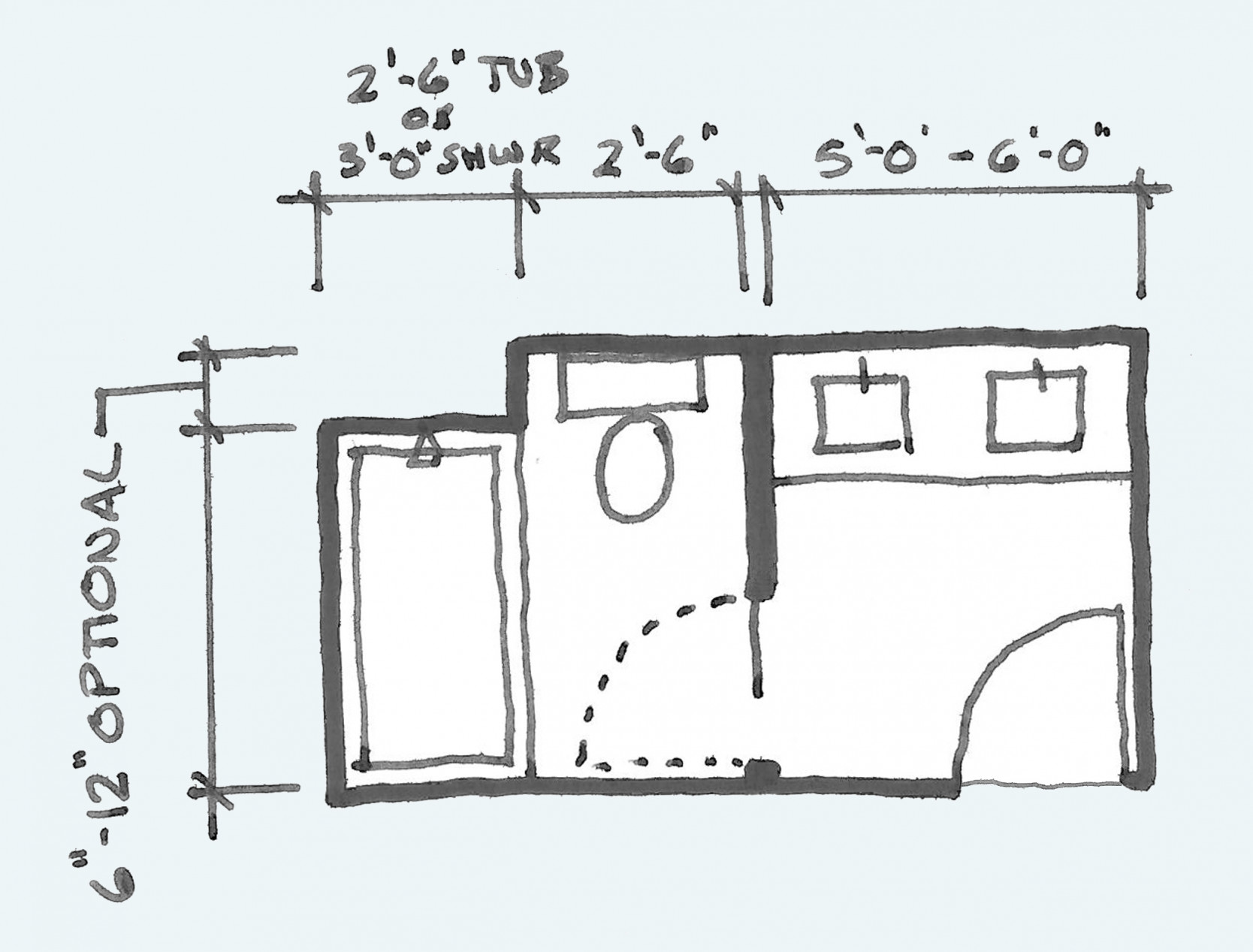 common-bathroom-floor-plans-rules-of-thumb-for-layout-board-vellum