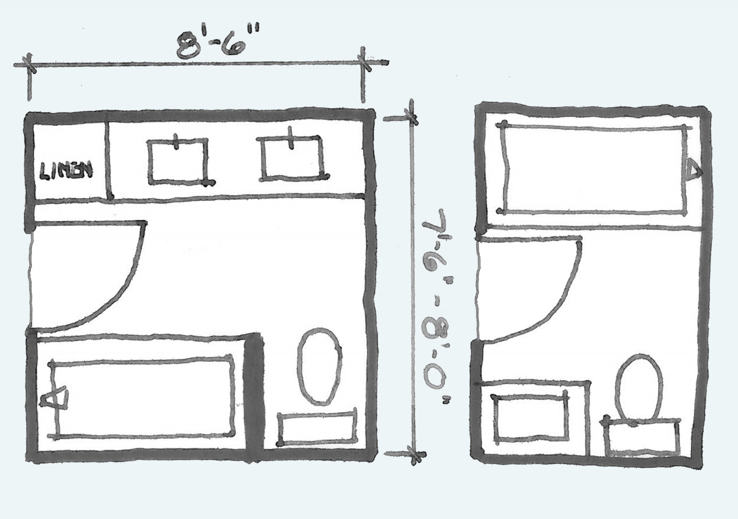 common-bathroom-floor-plans-rules-of-thumb-for-layout-board-vellum